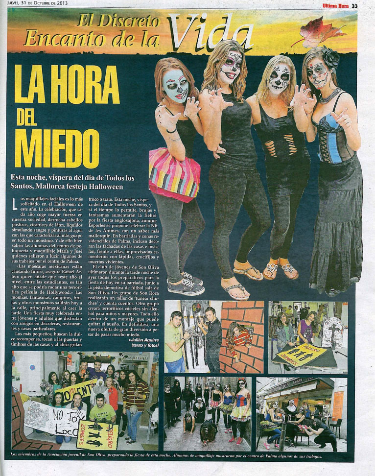 Última Hora – 31 de Octubre 2013